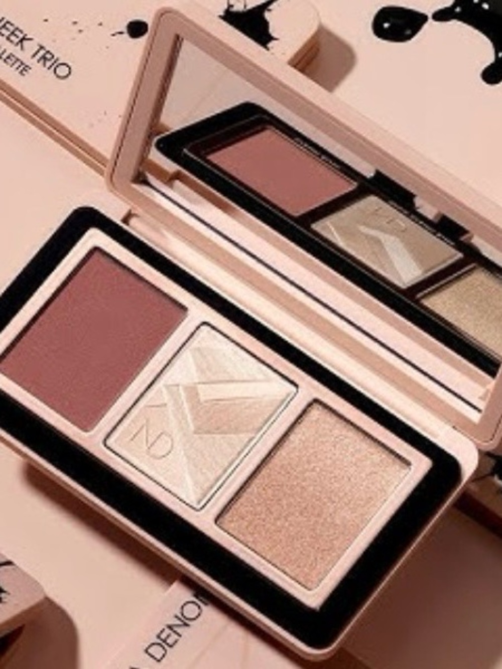 Natasha Denona ~ ‘MY DREAM CHEEK TRIO’ Blush & Highlighter Palette ~ Full Size